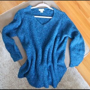 Vintage blue avenue sweater